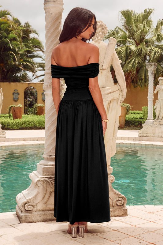 MANALLA MAXI DRESS - BLACK - MANALLA-MAXI-DRESS-BLACK-2