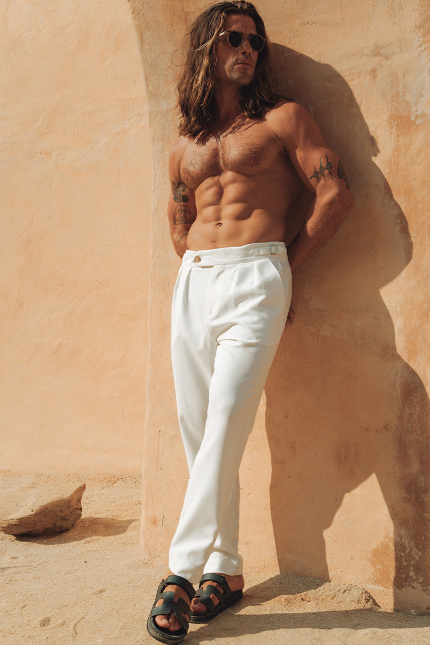 MARTIN PANT - WHITE