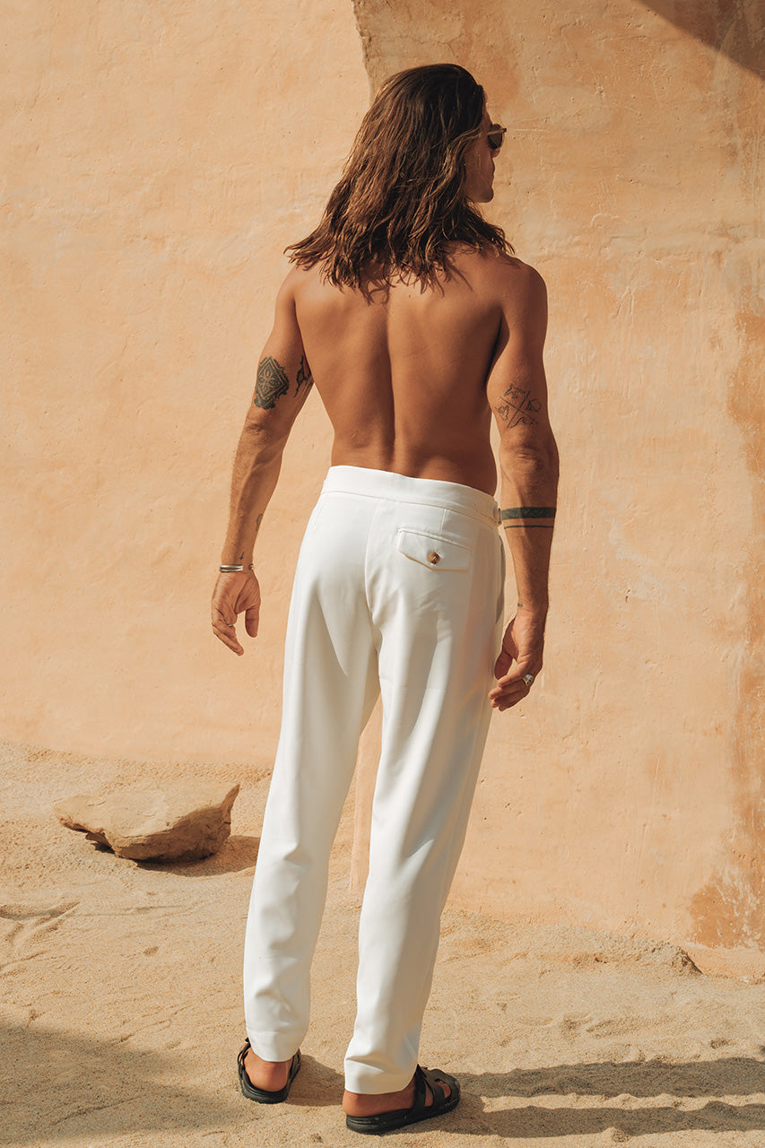 MARTIN PANT - WHITE