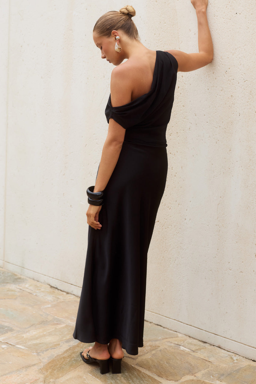 ワンピース maison celon off-shoulder maxi dress maison celon off-shoulder maxi dress Otis Off-Shoulder Maxi Dress