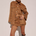 MONAH JACKET - OCHRE
