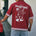 NEGRONI GRAPHIC SHORT - RED/WHITE