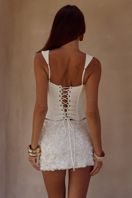 ORION BUSTIER - WHITE