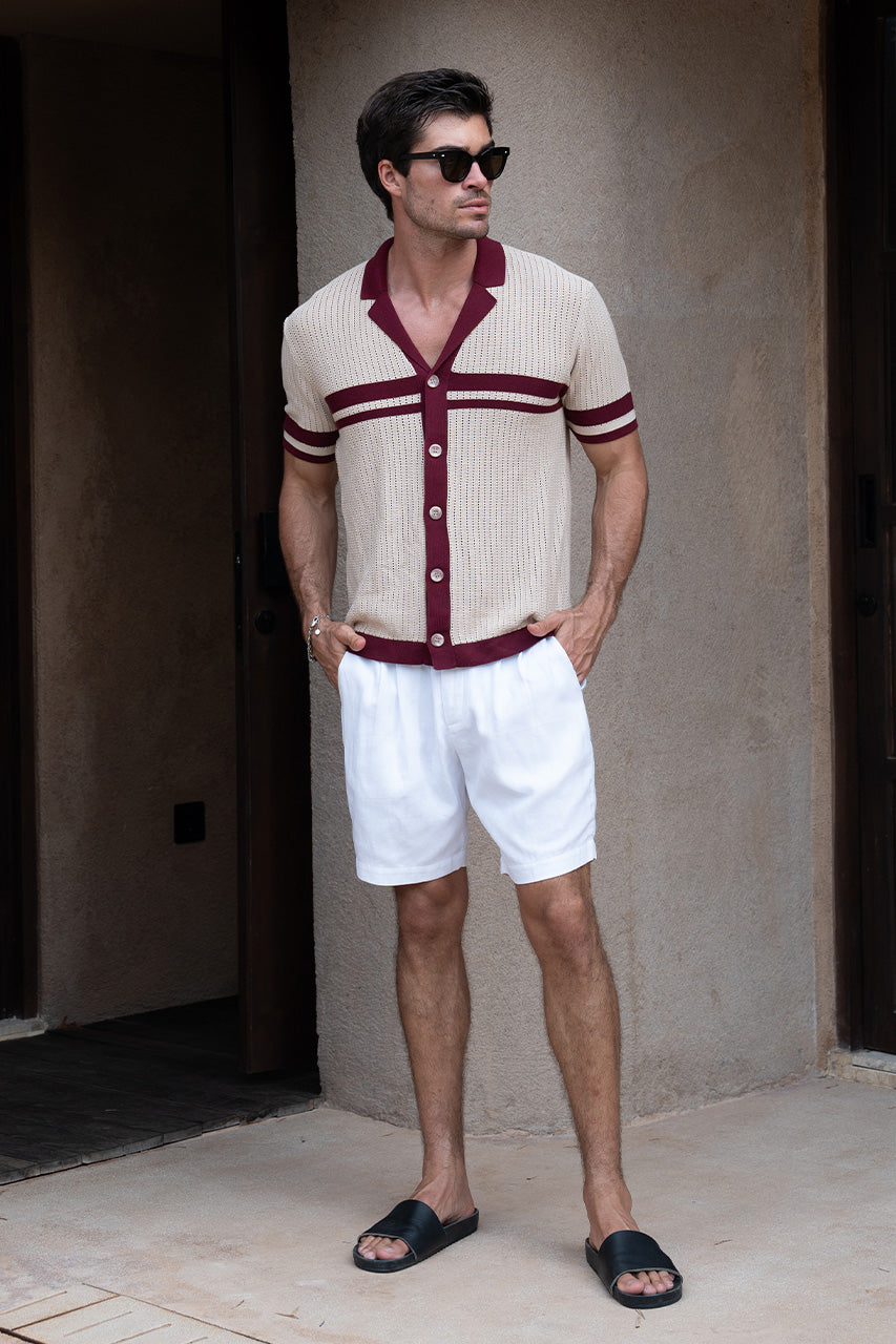 OWEN SHIRT - SAND/WINE - OWENSHIRTSANDWINE_2