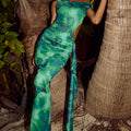 PALEN MAXI DRESS - CALISTA GREEN