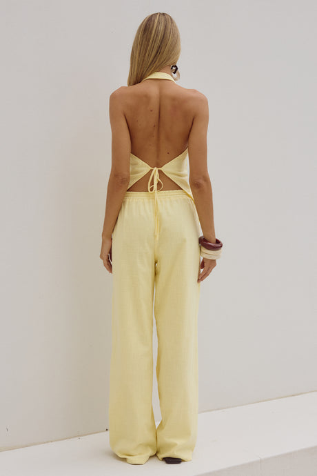 POPPY PANTS - LEMON
