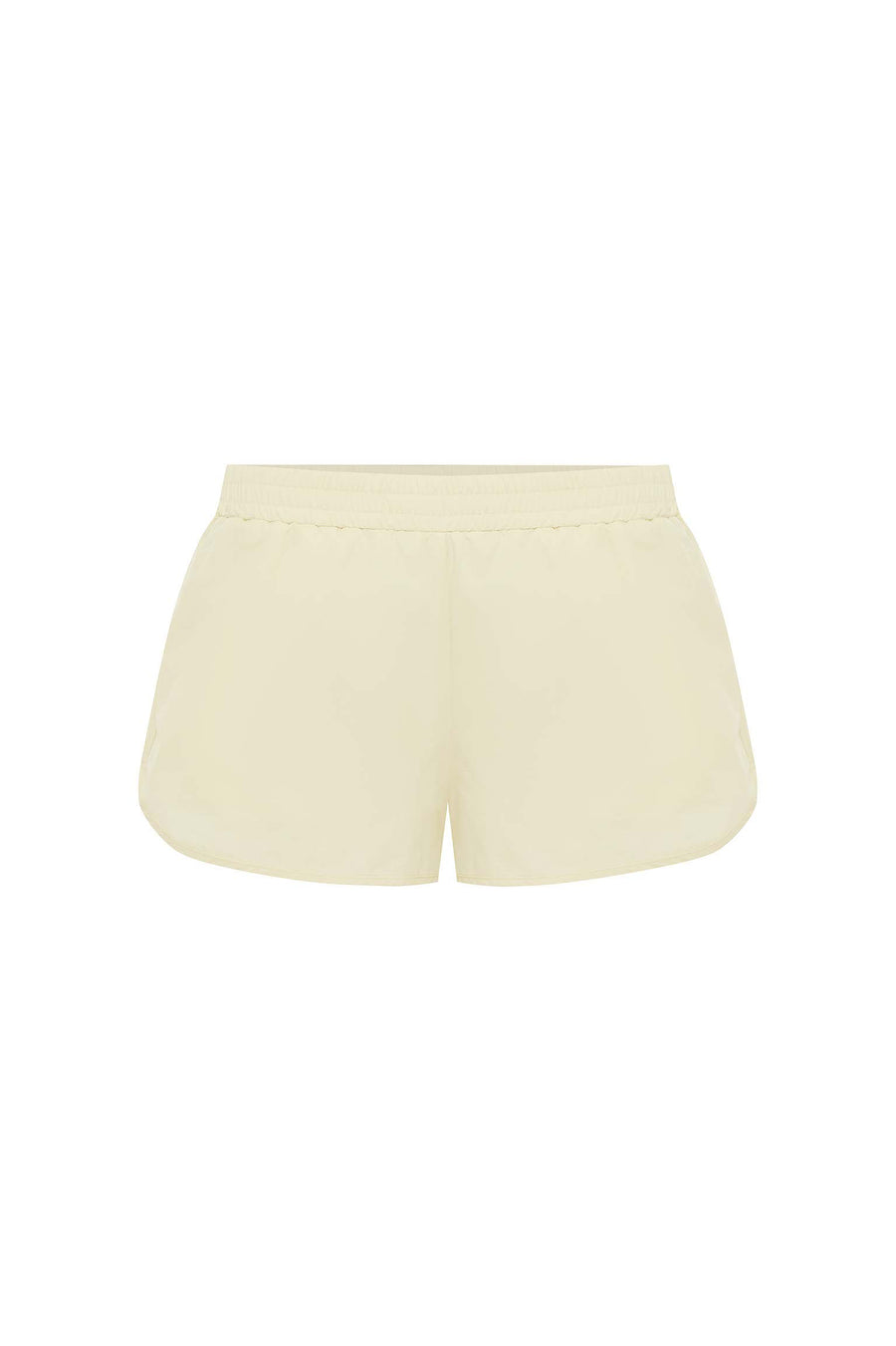 REY WINDBREAKER SHORTS - CREAM