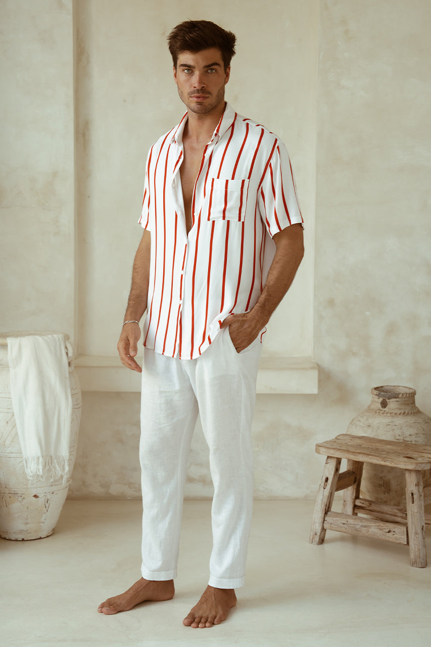 ELIJAH SHIRT - RED STRIPE - RUNAWAY-THE-LABEL_ELIJAH-SHIRT_RED-STRIPE2