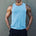 RUNAWAY MUSCLE TANK TOP - BLUE