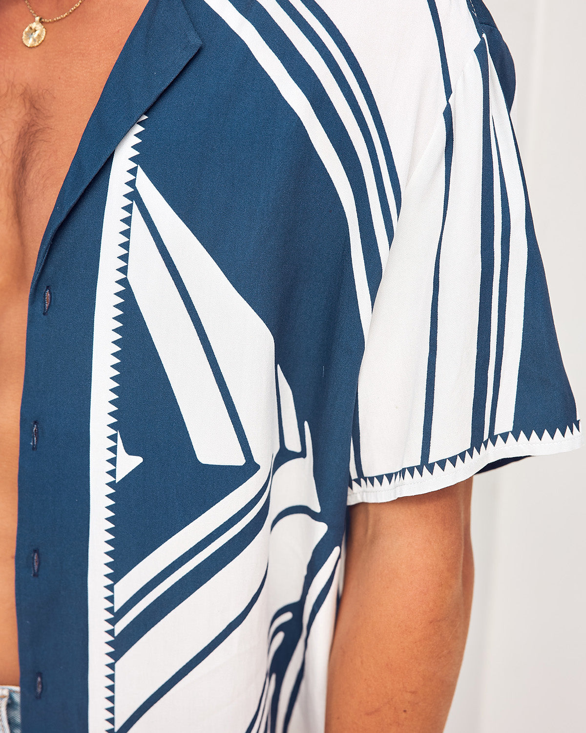 SAM SHORT SLEEVE SHIRT - SAM NAVY