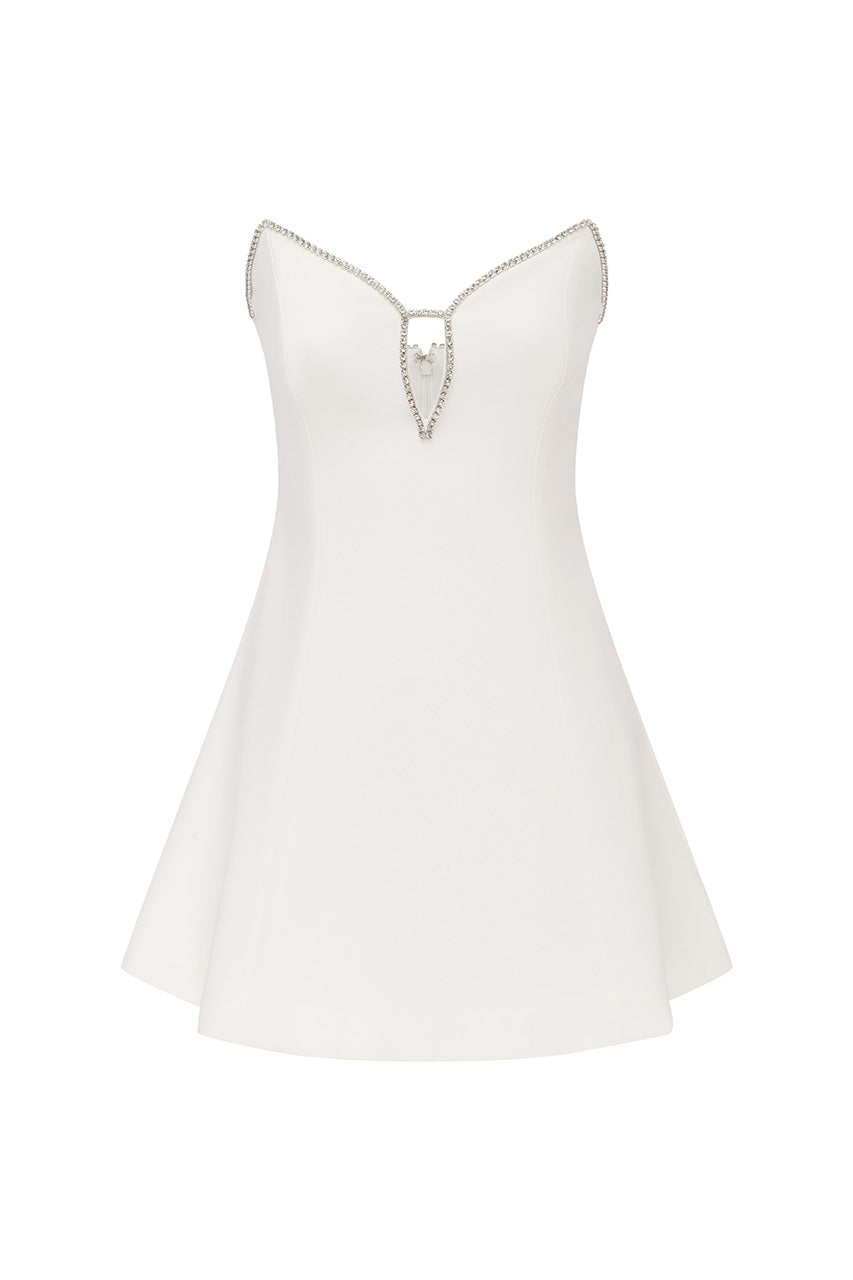 SEPHORA MINI DRESS - IVORY - SEPHORAMINIDRESS