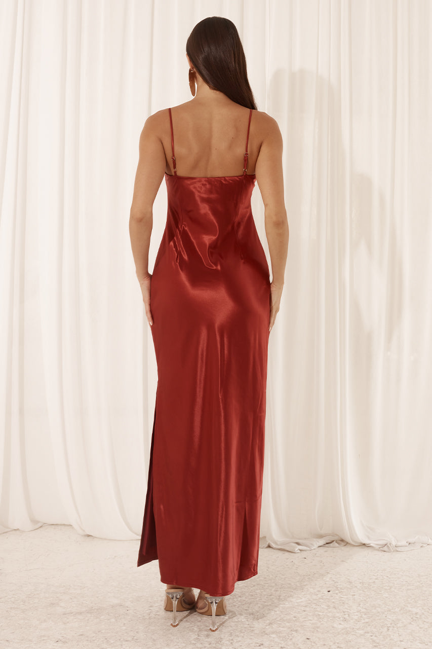 SIREN SLIP DRESS - RUBY - SIREN-MIDI-DRESS---RUBY-_3