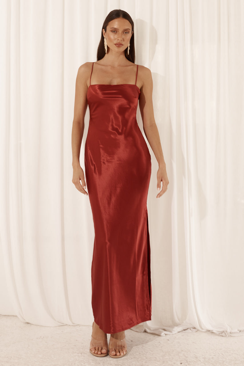 SIREN SLIP DRESS - RUBY XXL - SIREN-MIDI-DRESS---RUBY