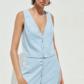 STELLA VEST - SKY BLUE