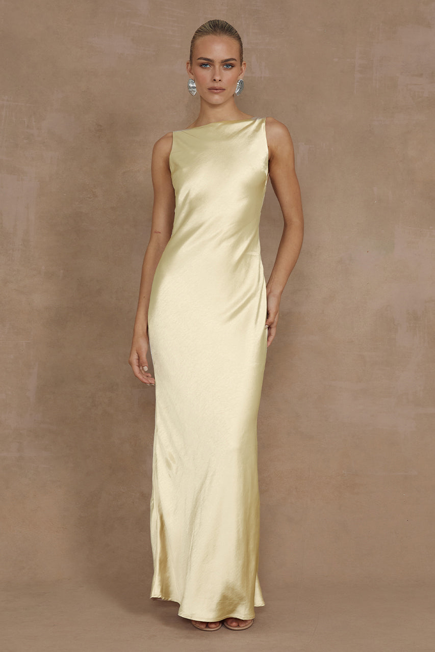 SAMSARA DRESS - LEMON - Samsara-lemon-1-resized