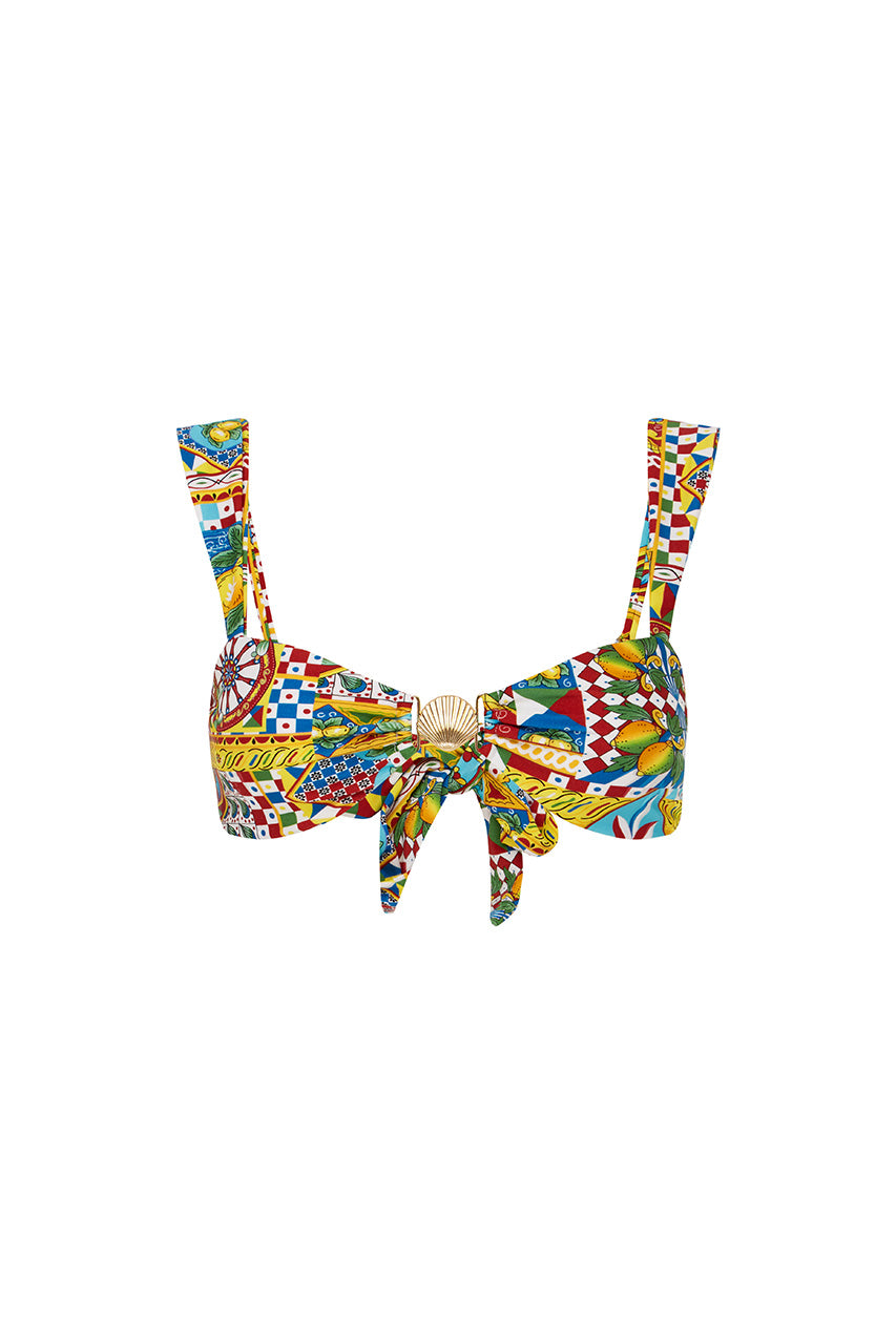TAHITI TOP - PHAEDRA PRINT