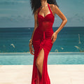 TALLULA MAXI DRESS - CHERRY