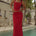 TERRIE MAXI SKIRT - CHERRY