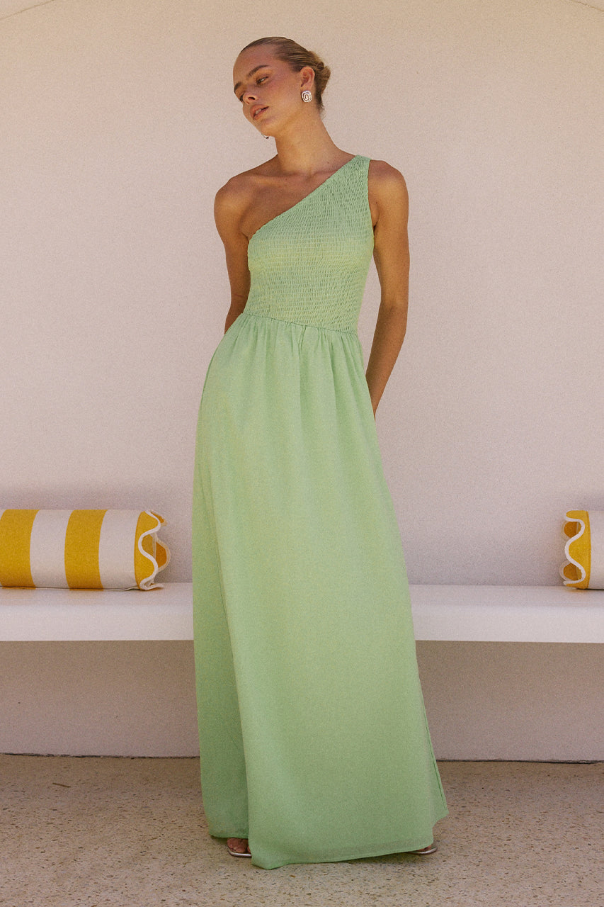 EUGENIE MAXI DRESS GREEN