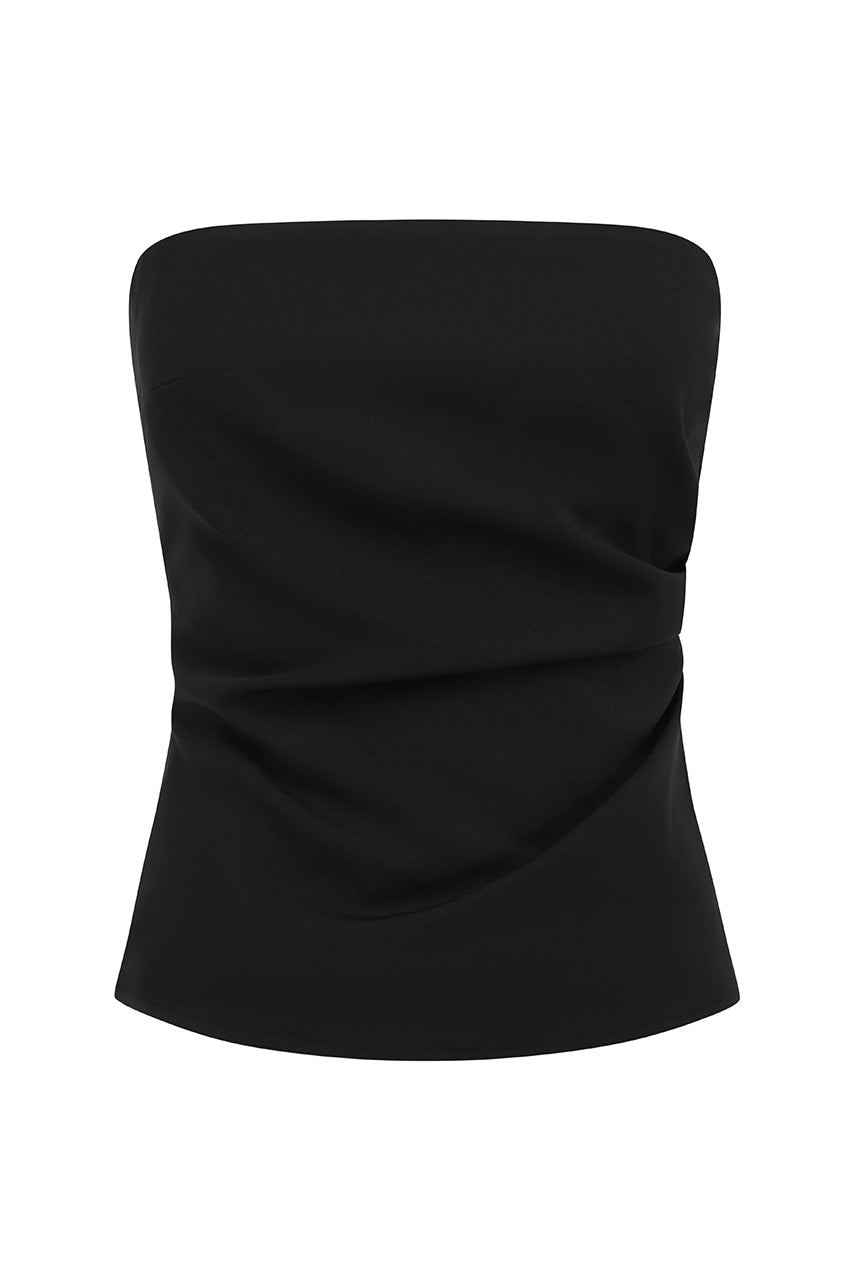 WINIFRED STRAPLESS TOP - BLACK - WINFRED-STRAPLESS-TOP-BLACK