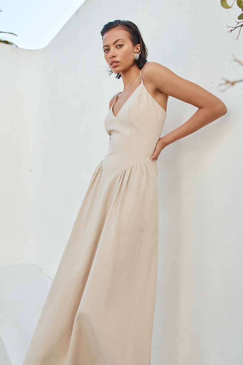 WINSLET MIDI DRESS - SAND - WINSLETMIDIDRESSSAND_3