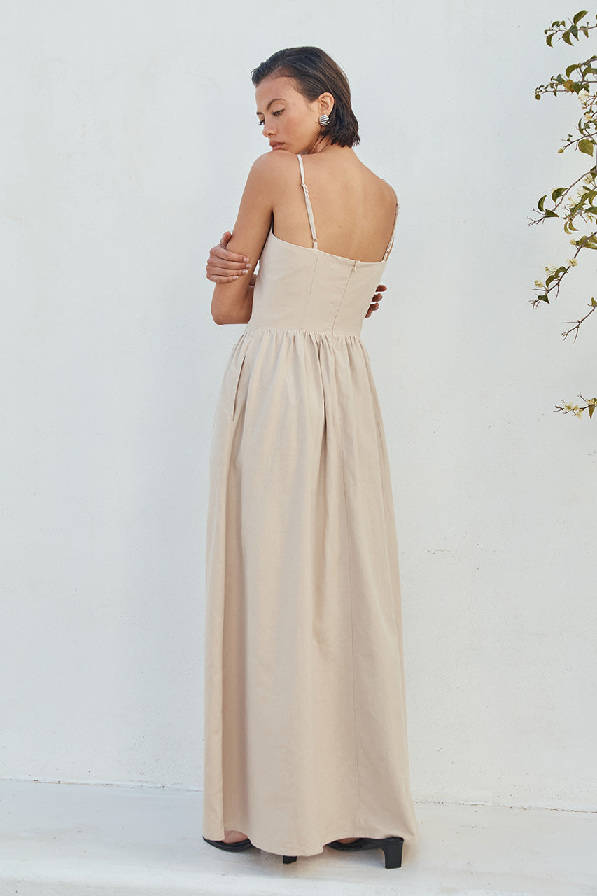 WINSLET MIDI DRESS - SAND - WINSLETMIDIDRESSSAND_4