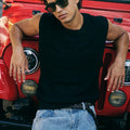 XANTI KNIT TANK - BLACK