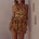 XYLIA HALTER LOW PLUNGE MINI DRESS - MAGNOLIA MANGO