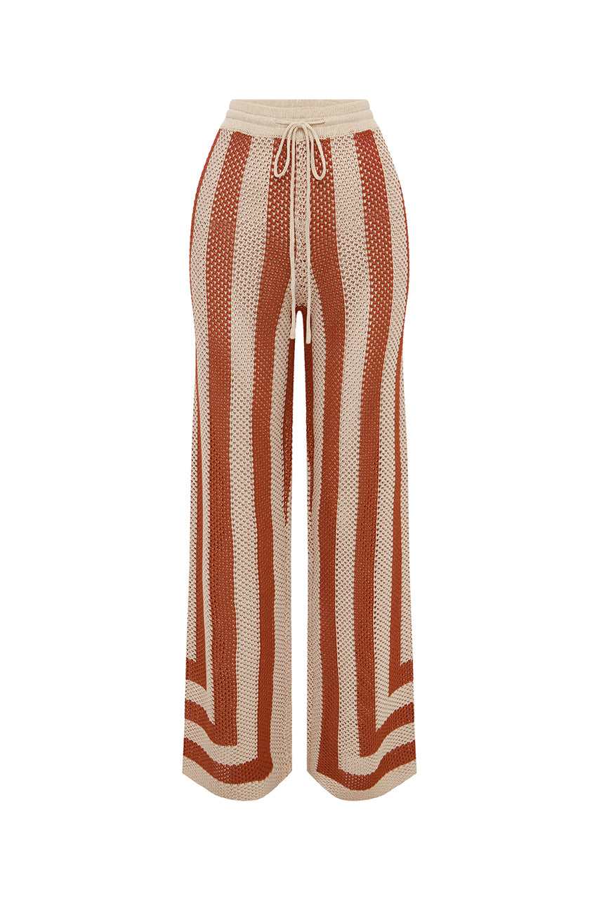 ZIGGY PANT - TERRACOTA/SAND - ZIGGY-PANT-TERRACOTA-SAND