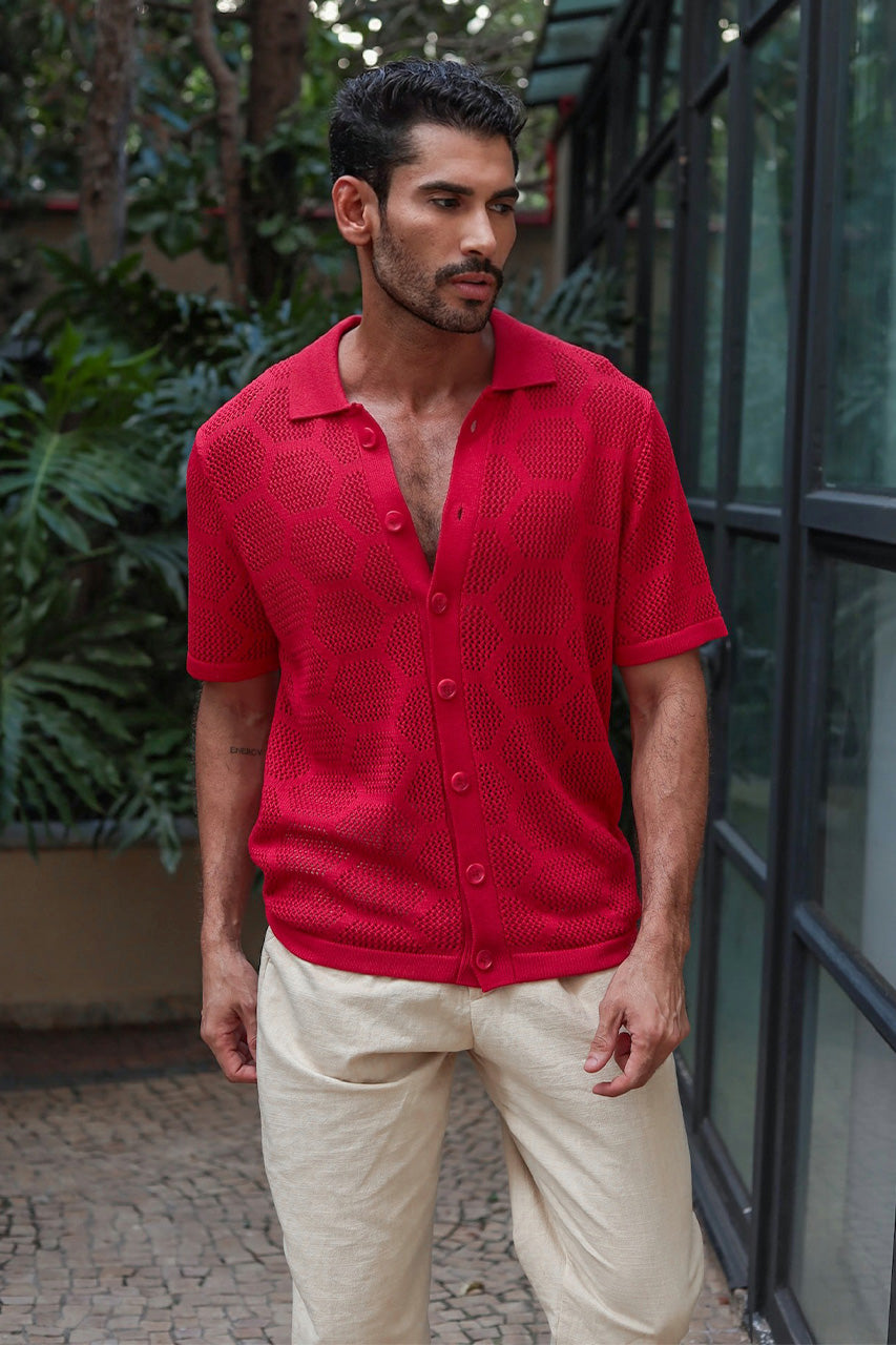 KENETH SHIRT - RED - hbpimentel-KenethShirtRed1