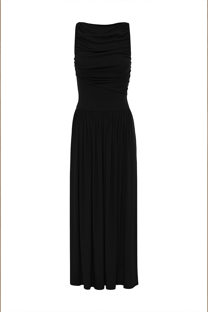 NALLA MAXI DRESS - BLACK - nalla-black-ghost-resized-for-web