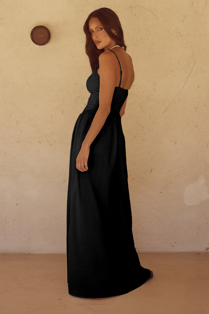 ZEPHY MAXI DRESS - BLACK - zephy-black-2