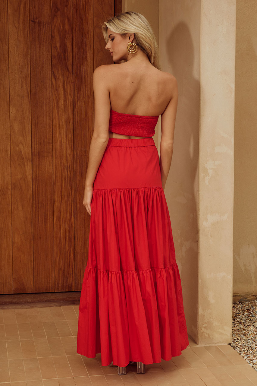 AYLA TOP - RED
