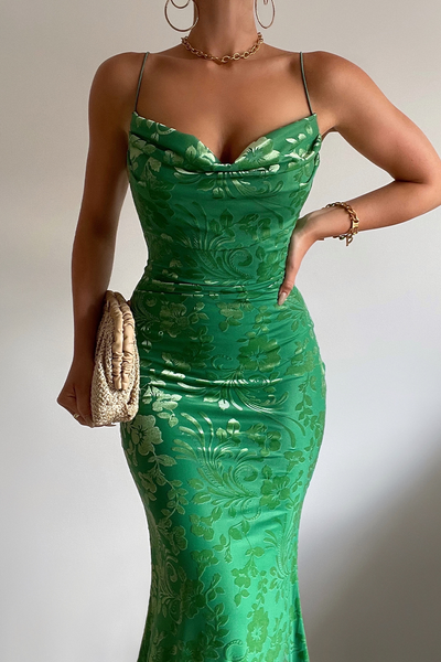 PRETORIA MAXI DRESS EMERALD