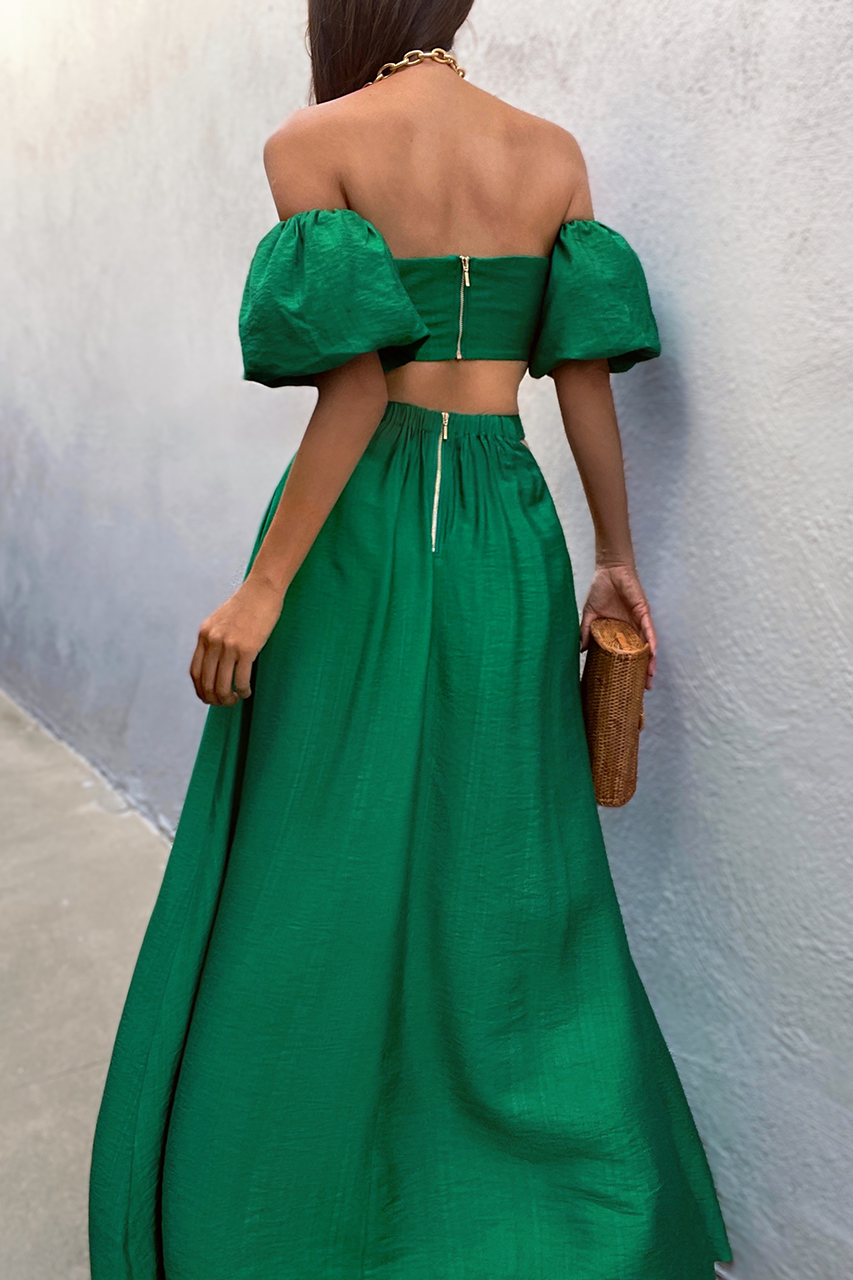 Jolie Top - Emerald - jolie_top_skirt_emerald2